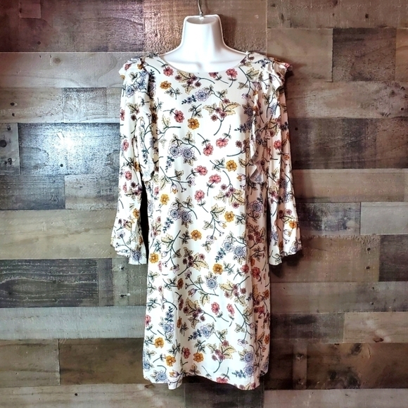 New Sanctuary Floral Ruffled Dress - Picture 2 of 7